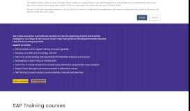 
							         SAP Certification | SAP Training - United Kingdom								  
							    