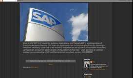 
							         SAP ... - COMMON SAP-BASIS PROBLEMS SOLVED BY S0011755107								  
							    