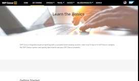 
							         SAP Concur Learning Services - Concur Training								  
							    