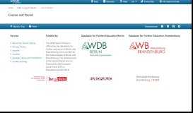 
							         SAP® - Einführungskurs - WDB Search Portal								  
							    