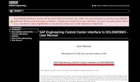 
							         SAP Engineering Control Center Interface to SOLIDWORKS - User ...								  
							    