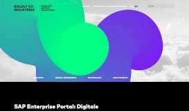 
							         SAP Enterprise Portal - BOLDLY GO INDUSTRIES								  
							    