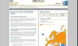 
							         SAP ERP - SAP UA EMEA Portal - OvGU								  
							    