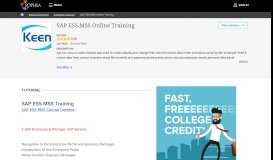 
							         SAP ESS MSS Online Training Tutorial | Sophia Learning								  
							    