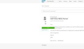 
							         SAP ESS/MSS Portal - SAP Q&A								  
							    