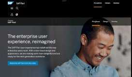 
							         SAP Fiori | User Experience and Apps | SAP								  
							    