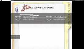 
							         SAP Netweaver Portal: SAP Portal Certificate error for SSO								  
							    
