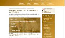 
							         SAP Password Self-Service - Erlebe Software								  
							    