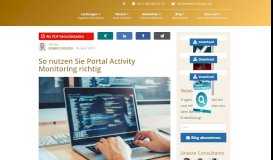 
							         SAP Portal - Themenhub zur Portallösung der SAP - Erlebe Software								  
							    