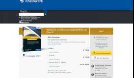 
							         SAP-Portale – Der praktische Leitfaden (SAP PRESS)								  
							    