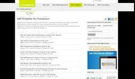 
							         SAP Projekte für Freelancer - newjob.de, der SAP-Stellenmarkt								  
							    