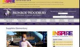 
							         Sapphire Elementary | Monroe-Woodbury Central School District ...								  
							    