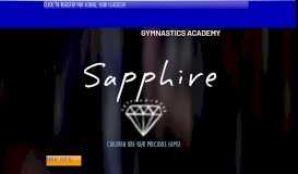 
							         Sapphire Gymnastics Academy								  
							    