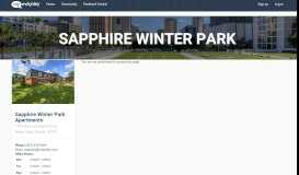 
							         Sapphire Winter Park | My.McKinley.com - Your Resident Portal								  
							    