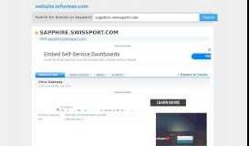 
							         sapphire.swissport.com at WI. Citrix Gateway - Website Informer								  
							    