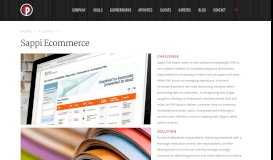 
							         Sappi Ecommerce | Portland Webworks								  
							    