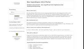 
							         SaproKapro 2012 - Portal								  
							    