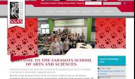 
							         Sarasota School of Arts and Sciences								  
							    