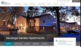 
							         Saratoga Garden Apartments | Cat-Friendly, 1-2 Bedroom Rentals								  
							    