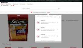 
							         Sargento Off the Block Cheese - Online Groceries | Randalls								  
							    