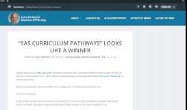 
							         “SAS Curriculum Pathways” Looks Like A Winner | Larry Ferlazzo's ...								  
							    