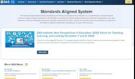 
							         SAS - Pennsylvania Department of Education Standards Aligned ...								  
							    