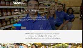 
							         SAS Retail Services								  
							    