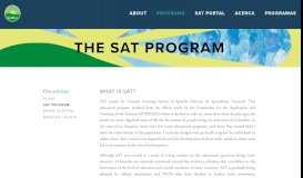
							         SAT Program — PORTAL DE SAT								  
							    