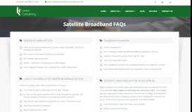 
							         Satellite Broadband FAQs - Loxton Consultancy								  
							    