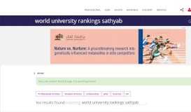 
							         Sathyabama Institute of Science and Technology World University ...								  
							    