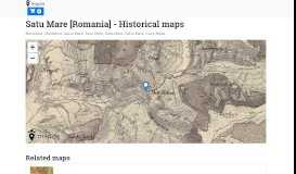 
							         Satu Mare [Romania] | Mapire - The Historical Map Portal								  
							    