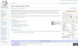 
							         Satu Mare Solar Park - Wikipedia								  
							    