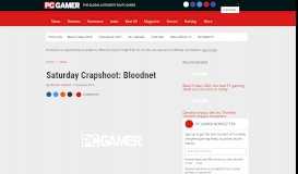 
							         Saturday Crapshoot: Bloodnet | PC Gamer								  
							    