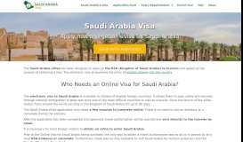 
							         Saudi Arabia Online Visa | Electronic visa for Arabia Saudi								  
							    
