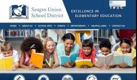 
							         Saugus Union School District - Home								  
							    