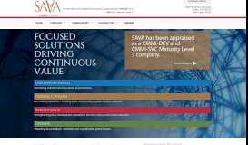 
							         SAVA Workforce Solutions								  
							    