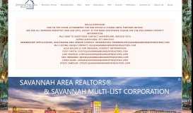 
							         Savannah Area Realtors								  
							    