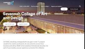 
							         Savannah College of Art and Design | The Common Application								  
							    