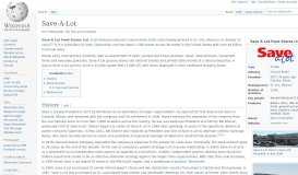 
							         Save-A-Lot - Wikipedia								  
							    