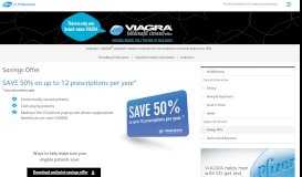 
							         Savings Offer | VIAGRA® (sildenafil citrate) | Safety Info								  
							    