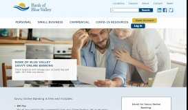 
							         Savvy Online Banking | Bank of Blue Valley								  
							    