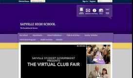 
							         Sayville High School / Homepage - Sayville Public Schools								  
							    