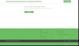 
							         SB Partner Portal - Sound Bookkeepers Partner Portal								  
							    