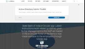 
							         SBI e-Circular by State Bank of India - AppAdvice								  
							    