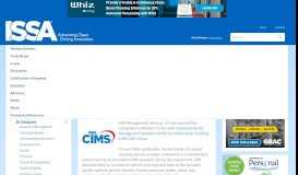 
							         SBM Management Services Achieves CIMS-GB Certification - ISSA								  
							    
