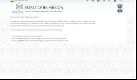 
							         SBM - Smart Cities Mission								  
							    