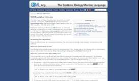 
							         SBML Projects/SVN Repository Access - SBML.caltech.edu								  
							    