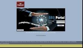 
							         SBS Portal Login								  
							    