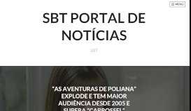 
							         SBT Portal De Notícias – SBT								  
							    
