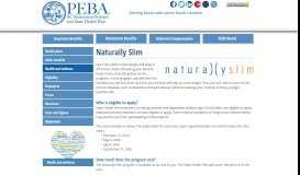 
							         S.C. PEBA | Naturally Slim								  
							    